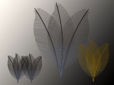 Leaves background art