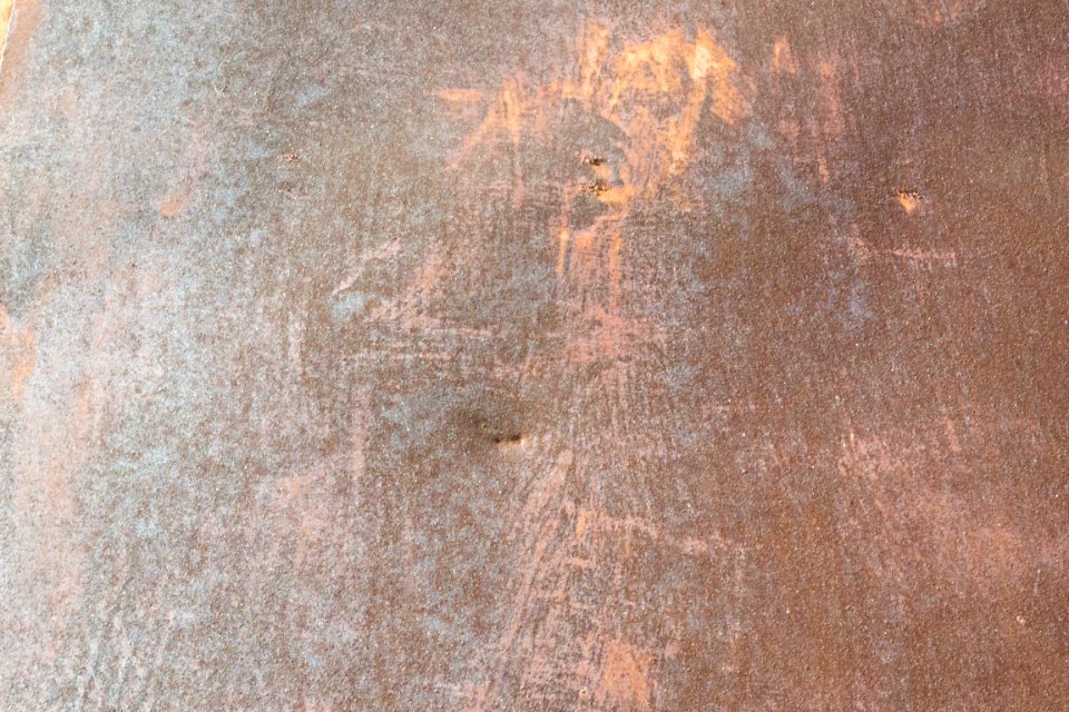 rusty steel sheet