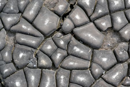 cracked bitumen photo