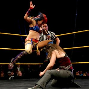 WWE NXT Divas Asuka and Nikki Cross