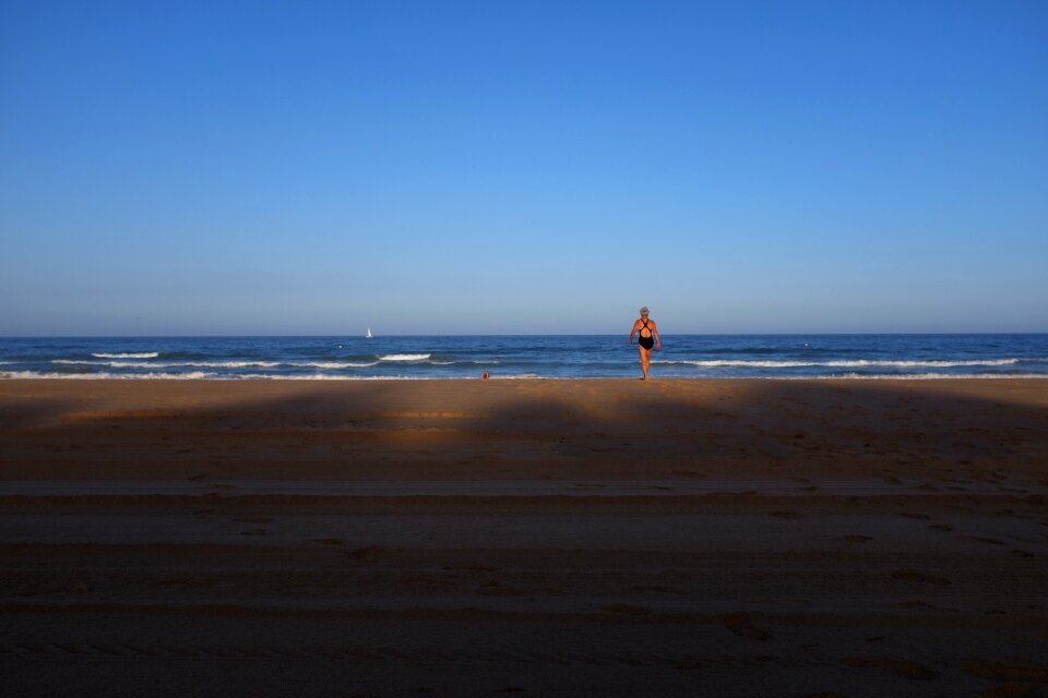 Female summer vacation