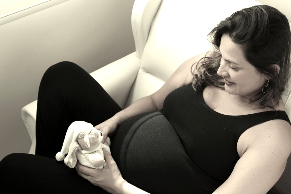 Pregnant woman baby mother