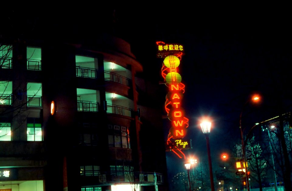 Chinatown Night, Vancouver photo