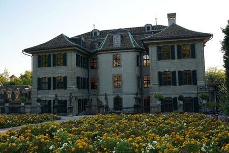 Zurich garden castle