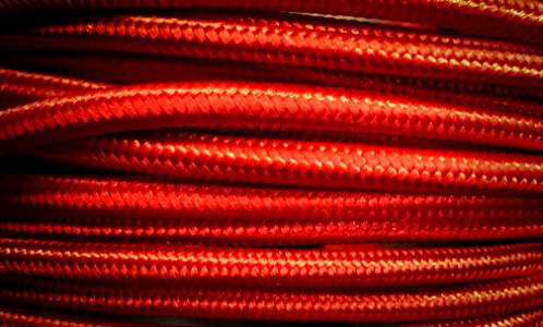 Red braided cords - #jcutrer photo