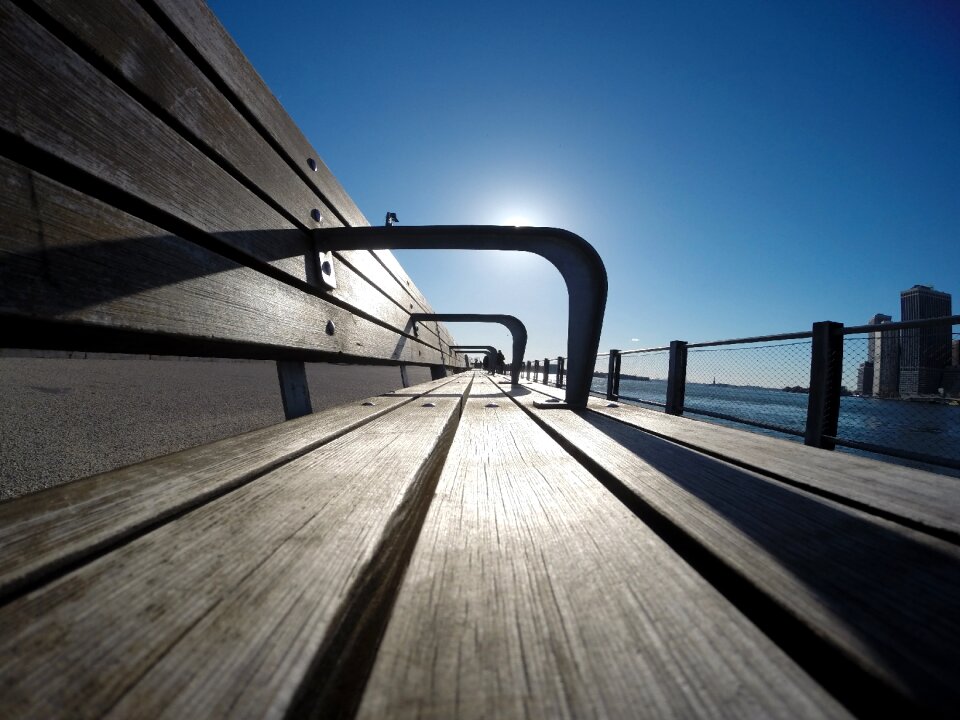Sun infinite outside wood