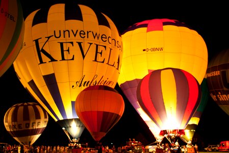 Balloon flying float photo