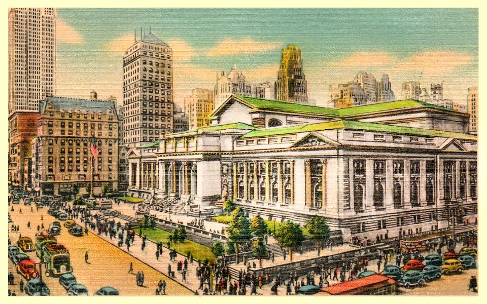 New York Public Library opened May 23rd 1911