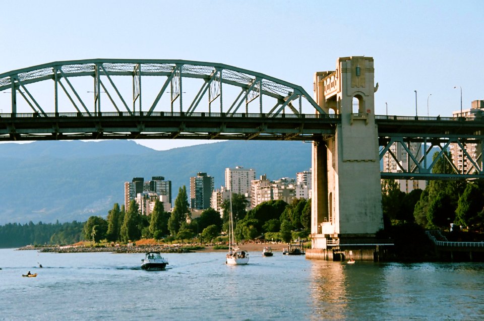 Under the Burrard Street Bridge