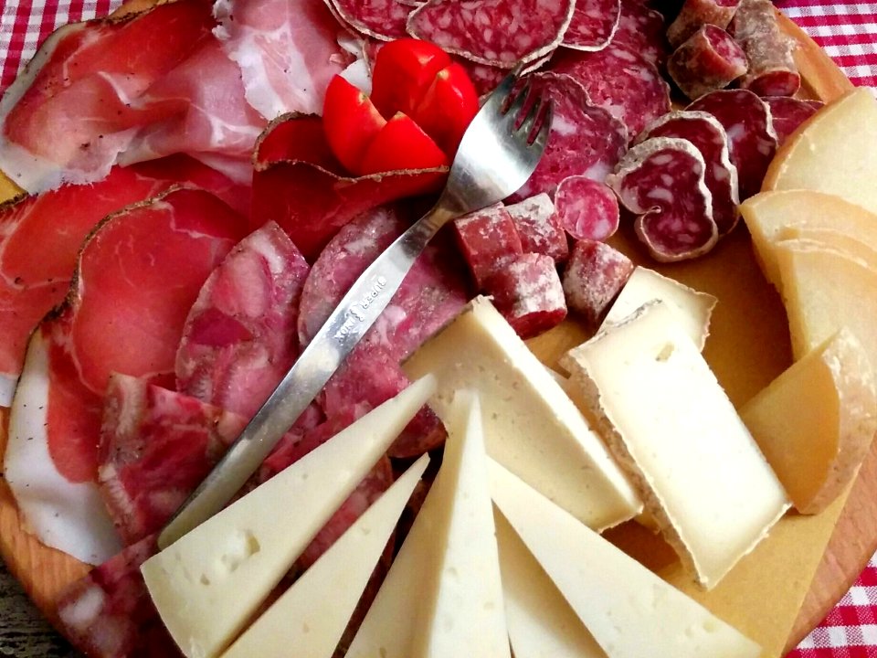 Tuscan Cheese and Salami
