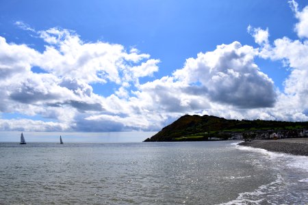 View of Bray Head, Bray, County WIcklow, Ireland photo