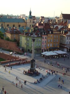 The old town sigismund's column monument
