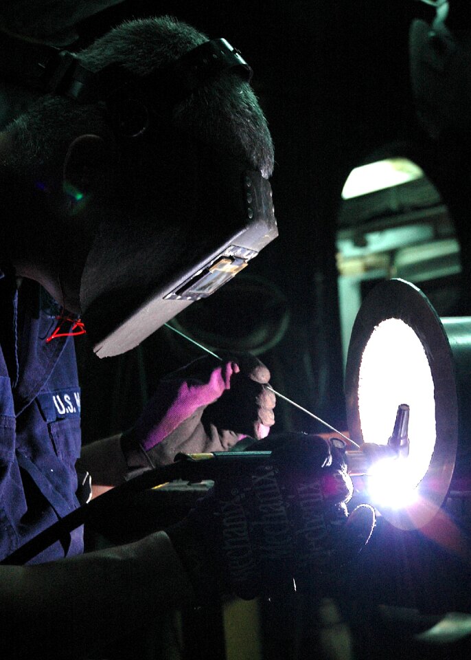 Welder industry metal