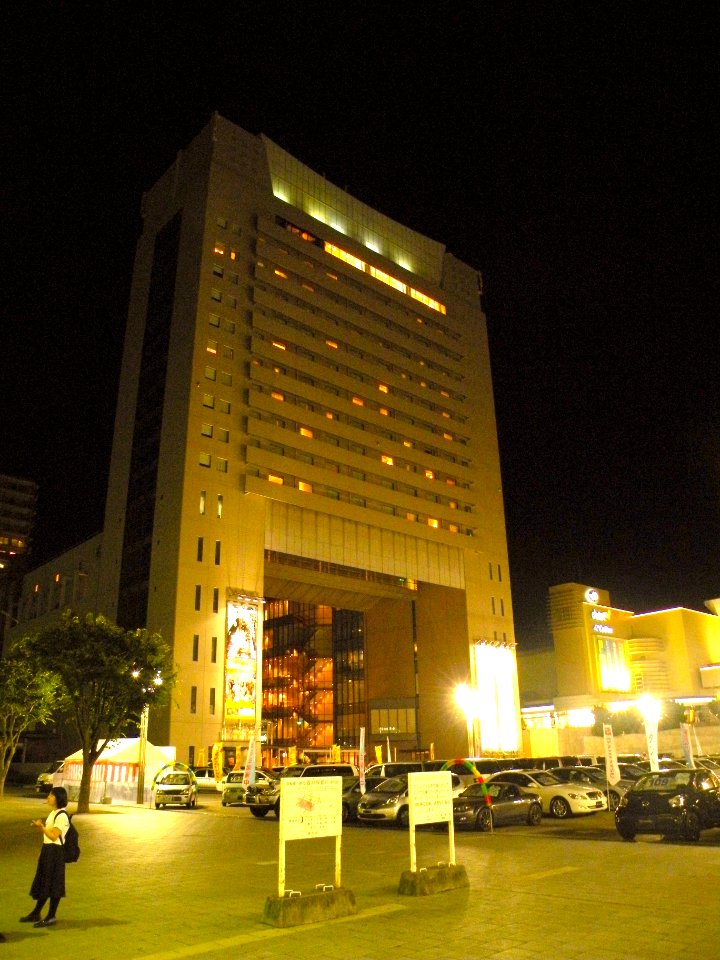 A hotel in a suburb