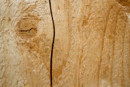 Cracked wood