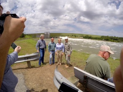 Governor Mary Fallin assesses record flooding in Oklahoma