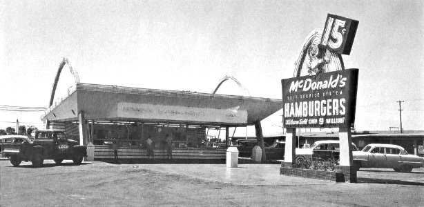 McDonald's,Phoenix, Circa 1950s