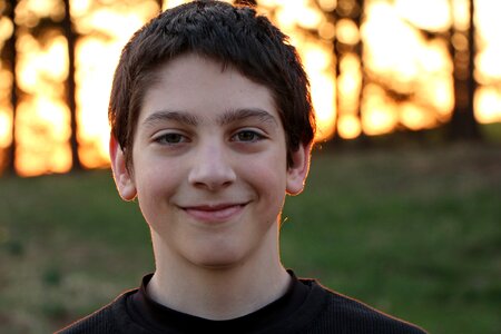 Person young smiling