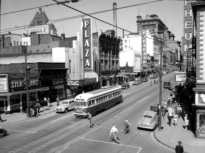 Granville & Smithe Sts., 1946 photo