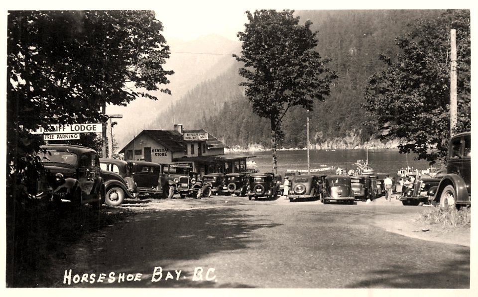 Postcard: Horseshoe Bay, BC, c.1938