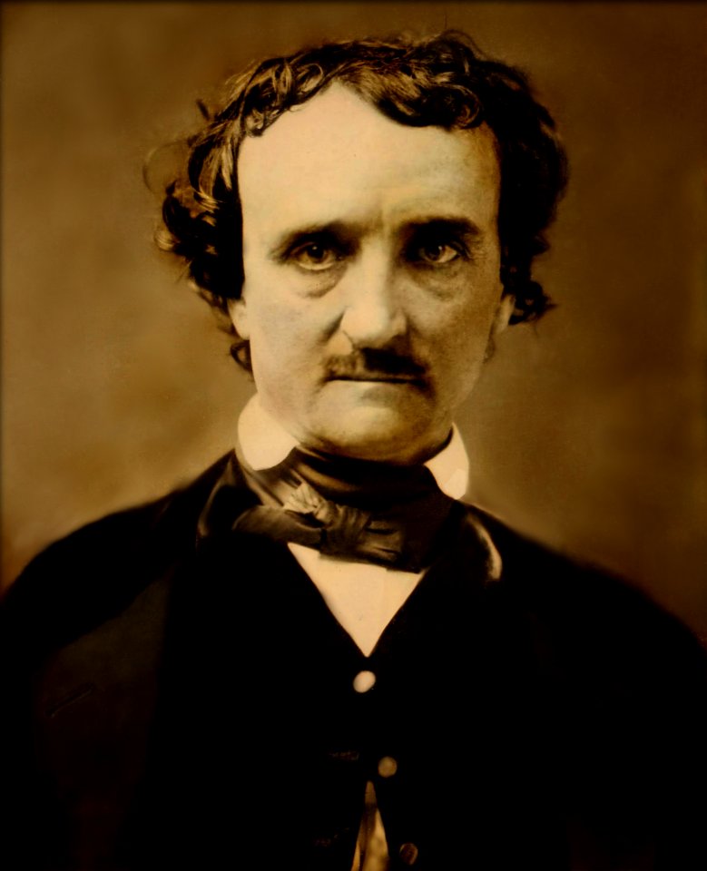 Edgar Allan Poe "Annie" Daguerreotype restored