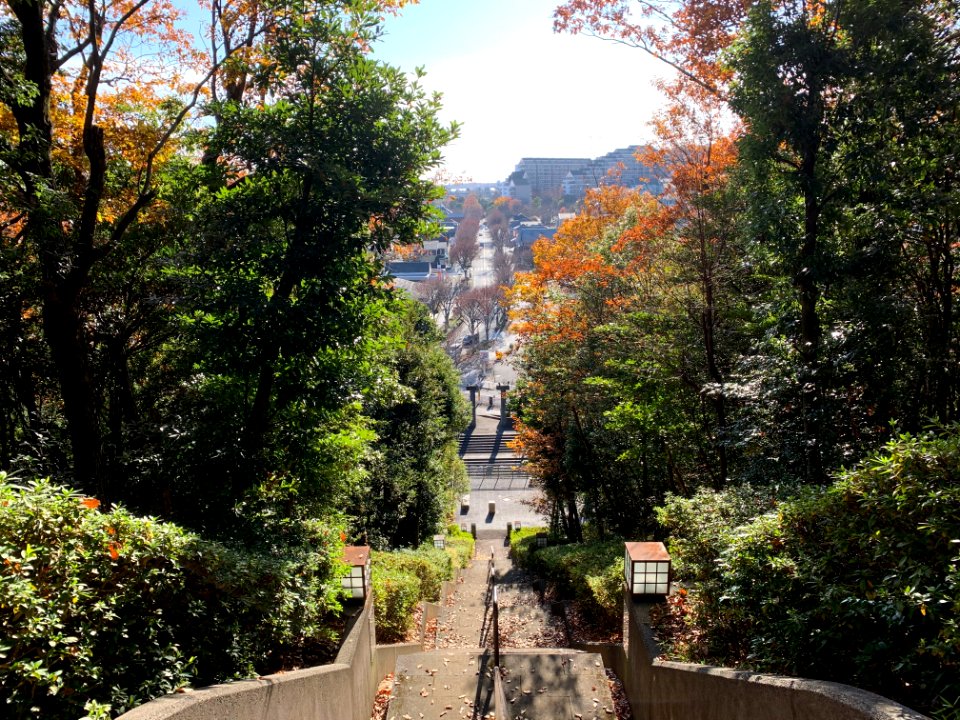 Shiroyama Park in Inagi-shi
