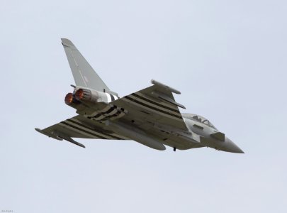 RAF Eurofighter "Typhoon" at British Grand Prix