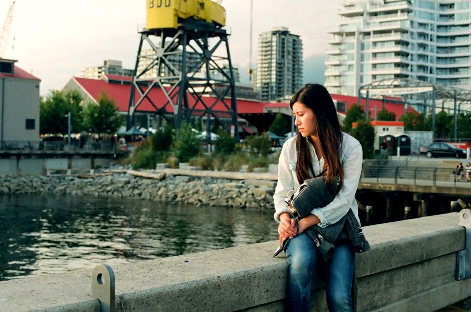 Sitting on the Pier