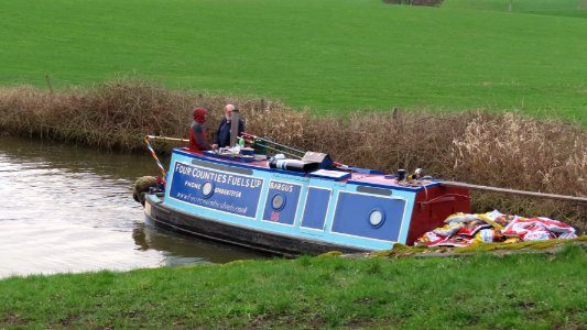 Fuel Boat Bargus. photo