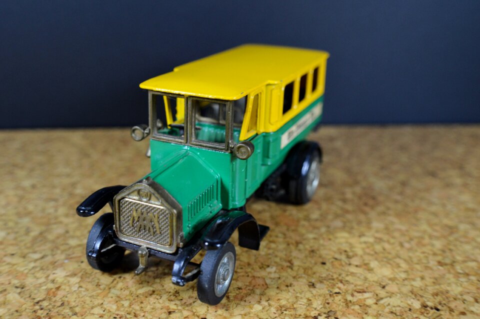 Model oldtimer green