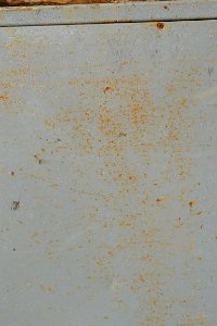 sheet with rusted surface