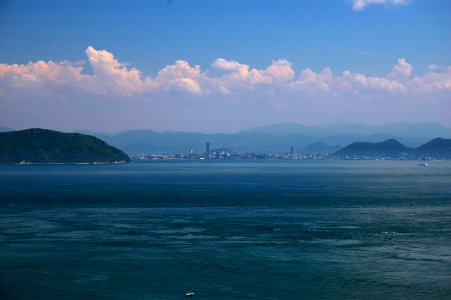 Islands,waves,walls of cloud...