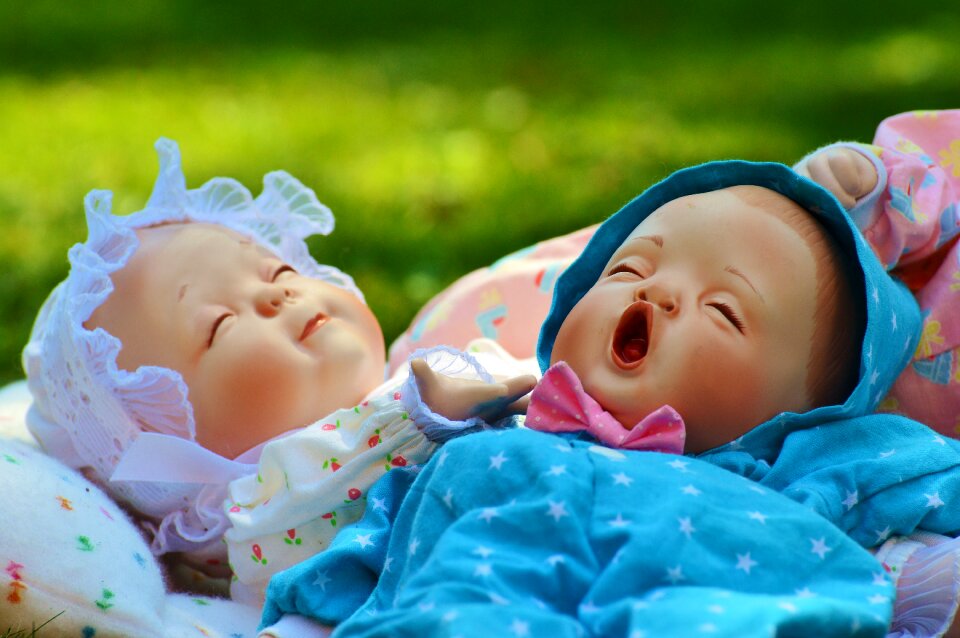 Eyes closed peaceful cute