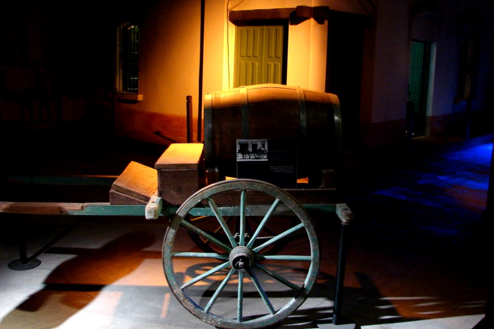 Antiguo carro aguatero