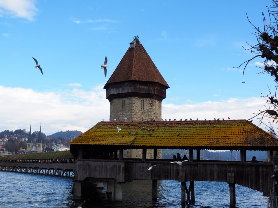 Lake lucerne region water city