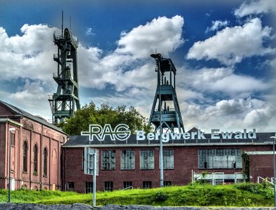 Headframe dump hoheward herten