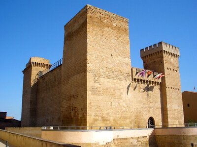 Fortress wall towers photo