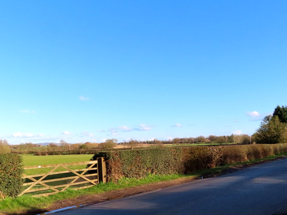 Blue Sky over Cheshire