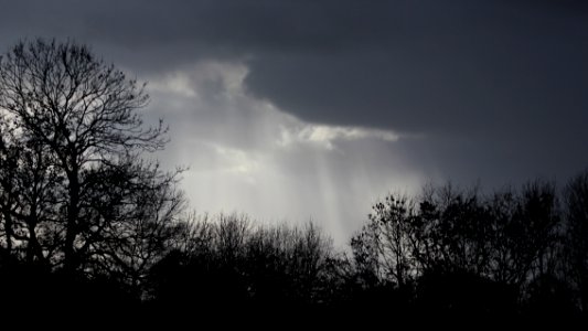 Cloudy with Sunbeams photo