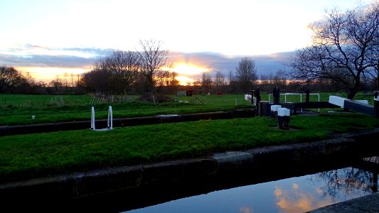 Nearly Sunset at Lock 59