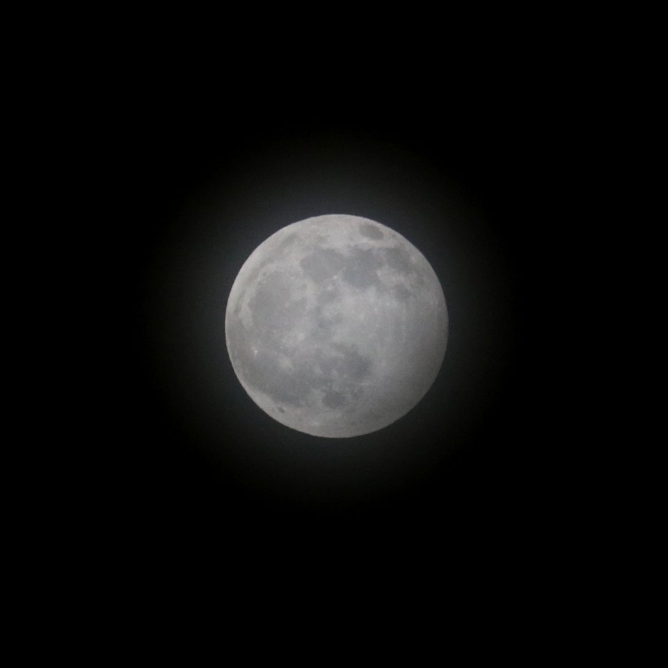 Wolf Moon over Wheelock