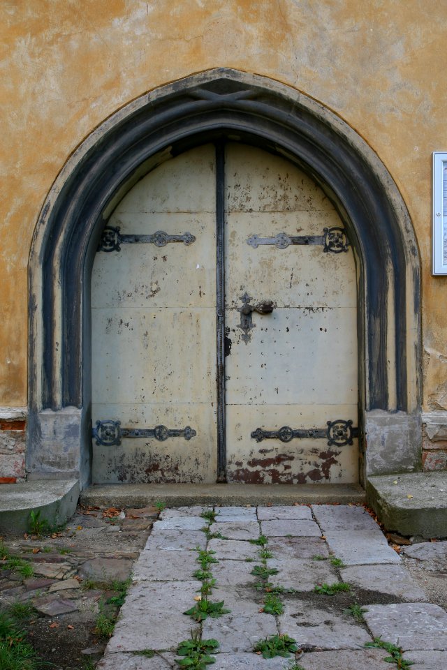 A Church Door - Brandýs nad Labem