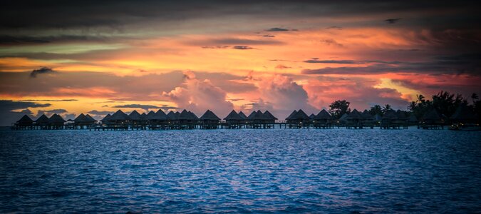 South pacific sea ocean photo