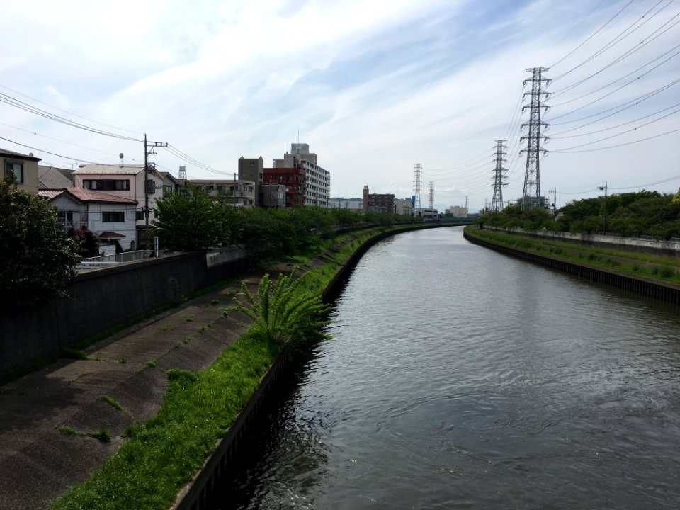 Shingashi River in Itabashi-ku