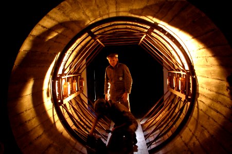 Teatralización en conducto de gran diámetro