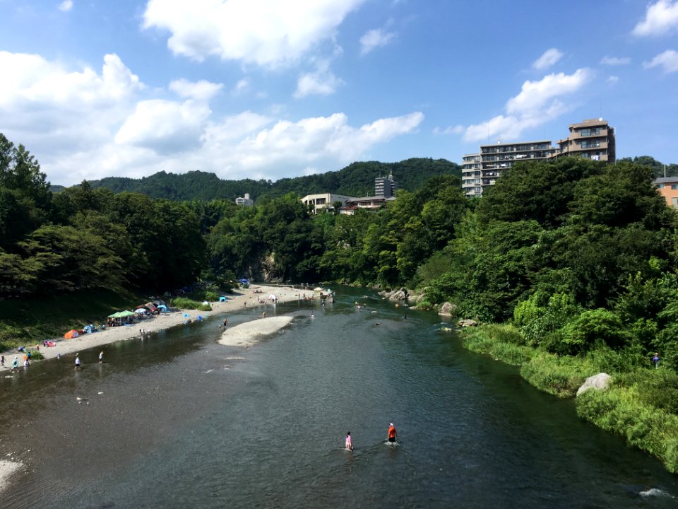 Kamanofuchi Park in Ome-shi, Tokyo