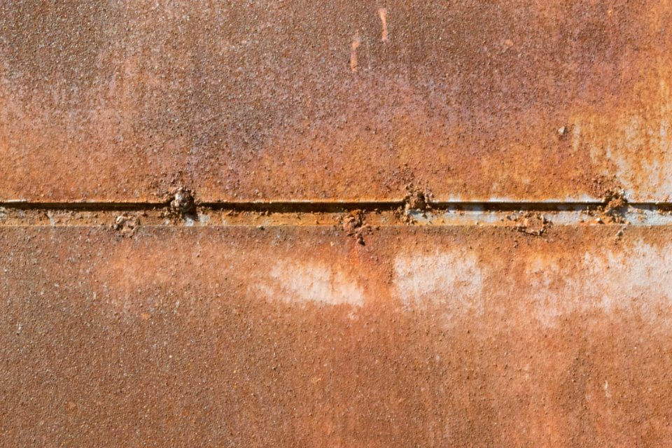 rusty steel sheet