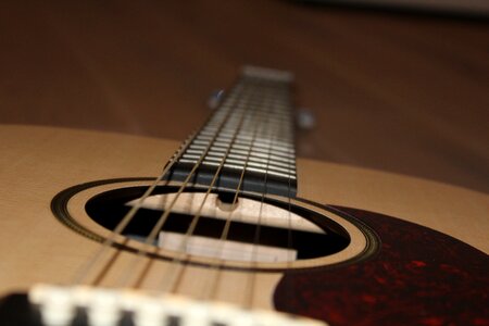 Acoustic guitar play guitar klampfe photo