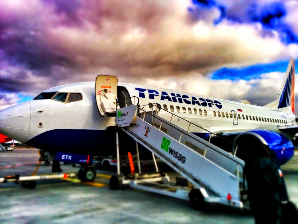 Airliner travel airline travel