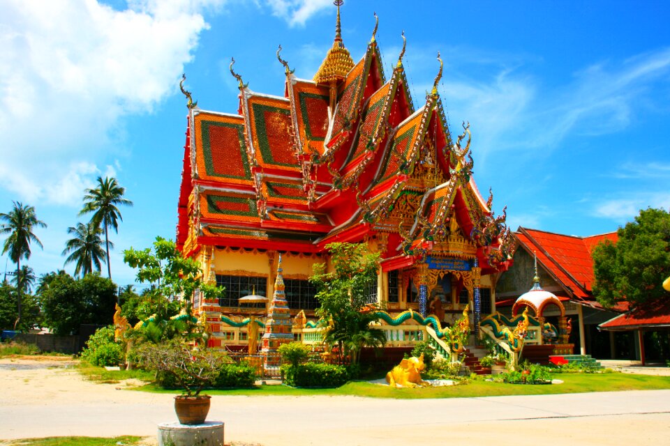 Asia wat thai photo